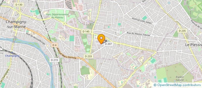 localisation de l'entreprise MONSIEUR MOHAMED GHORIDI à CHAMPIGNY-SUR-MARNE