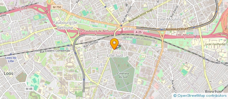 localisation de l'entreprise MONSIEUR MOHAMED GHOUBAYE à LILLE