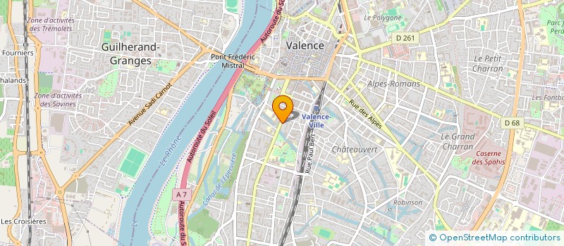 localisation de l'entreprise MONSIEUR MOHAMED GHOUIBI  VALENCE