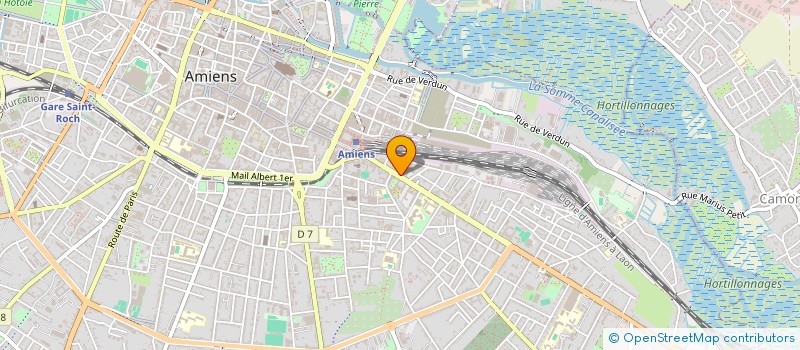 localisation de l'entreprise MONSIEUR MOHAMED GHOUMRASSI à AMIENS