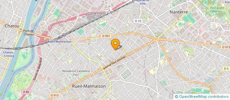 localisation de l'entreprise MONSIEUR MOHAMED GHOUTHI à RUEIL-MALMAISON