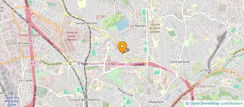 localisation de l'entreprise MONSIEUR MOHAMED GHOZLANE à MARSEILLE