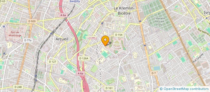 localisation de l'entreprise MONSIEUR MOHAMED GHRAB  LE KREMLIN-BICETRE