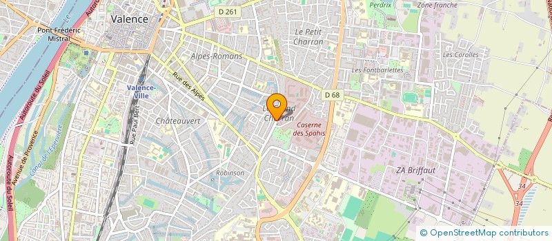 localisation de l'entreprise MONSIEUR MOHAMED GHRIBI à VALENCE