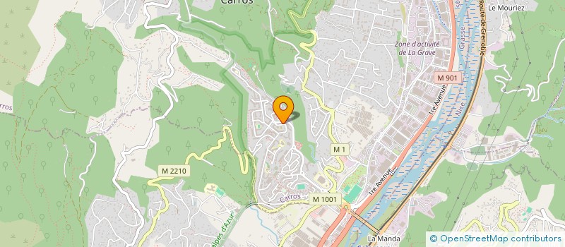 localisation de l'entreprise MONSIEUR MOHAMED GORCHENE à CARROS