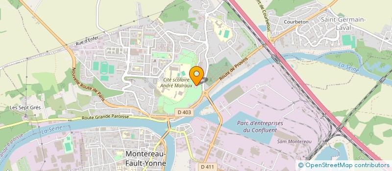 localisation de l'entreprise MONSIEUR MOHAMED GOURESSY à MONTEREAU-FAULT-YONNE