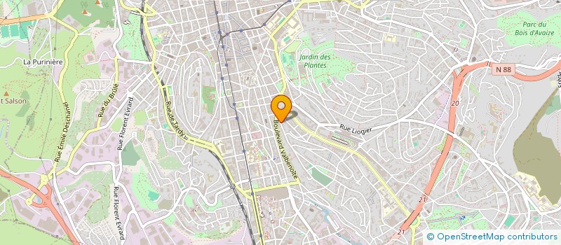 localisation de l'entreprise MONSIEUR MOHAMED GRARI  SAINT-ETIENNE