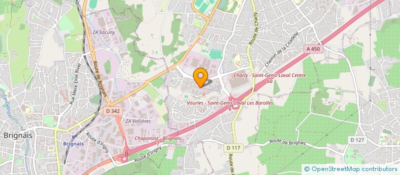 localisation de l'entreprise MONSIEUR MOHAMED GRIRA  SAINT-GENIS-LAVAL