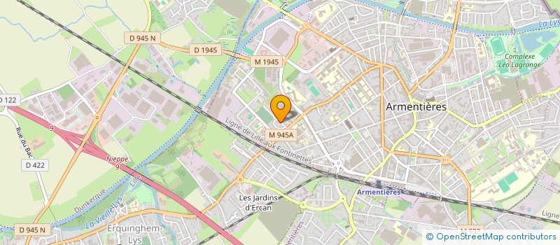 localisation de l'entreprise MONSIEUR MOHAMED GRIRIS  ARMENTIERES