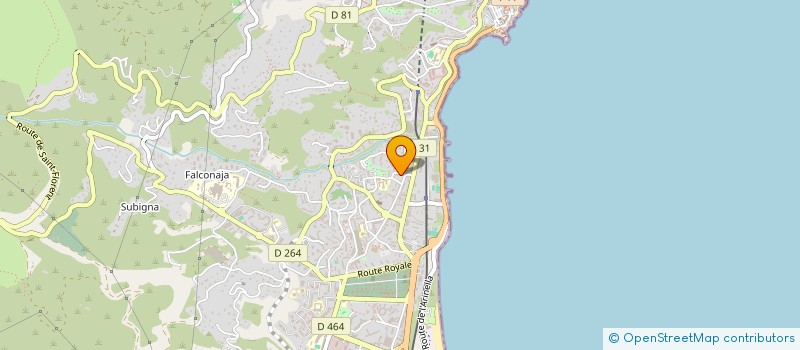 localisation de l'entreprise MONSIEUR MOHAMED GUECIOUEUR à BASTIA