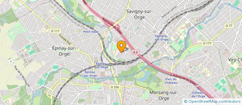 localisation de l'entreprise MONSIEUR MOHAMED GUELLATI  SAVIGNY-SUR-ORGE