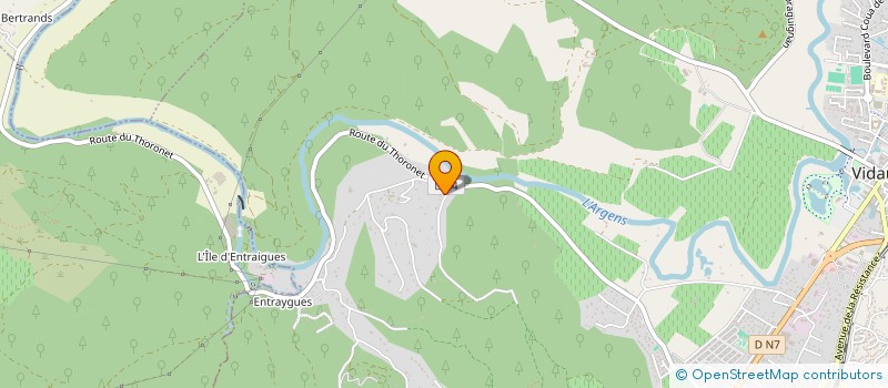 localisation de l'entreprise MONSIEUR MOHAMED GUELLIM  VIDAUBAN