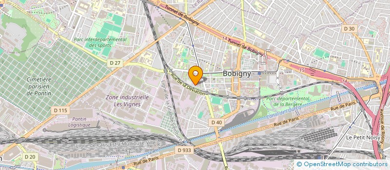 localisation de l'entreprise MONSIEUR MOHAMED GUEMAR  BOBIGNY