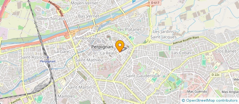 localisation de l'entreprise MONSIEUR MOHAMED GUENDOUZ  PERPIGNAN