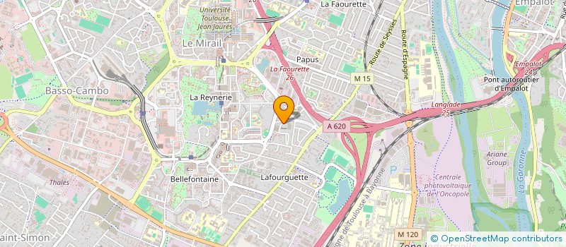 localisation de l'entreprise MONSIEUR MOHAMED GUENDOUZ à TOULOUSE