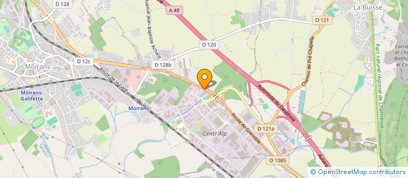 localisation de l'entreprise MONSIEUR MOHAMED GUERRID  MOIRANS