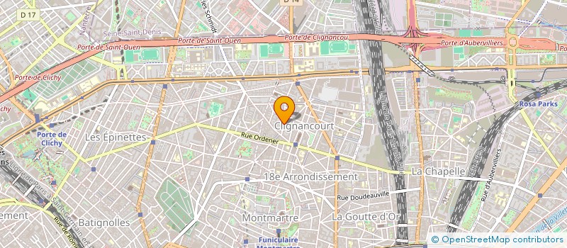 localisation de l'entreprise MONSIEUR MOHAMED GUERRIDA  PARIS