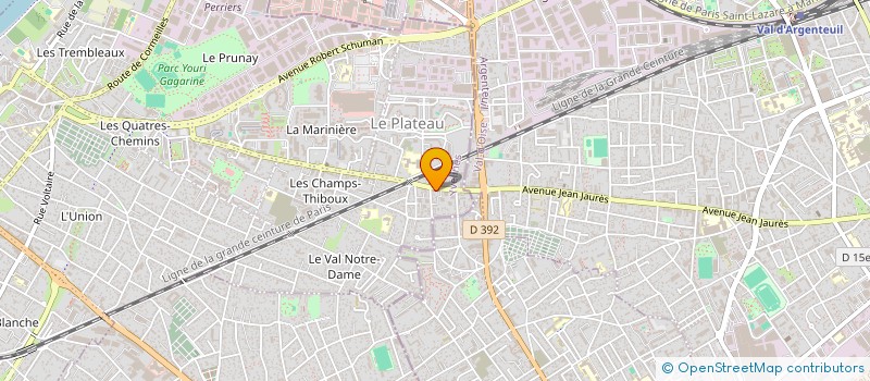 localisation de l'entreprise MONSIEUR MOHAMED GUETTA  SARTROUVILLE