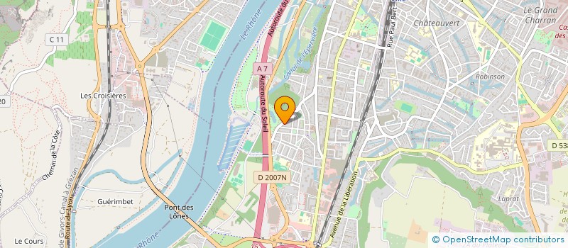 localisation de l'entreprise MONSIEUR MOHAMED GUEYE  VALENCE