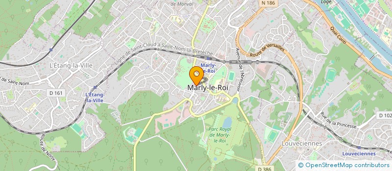 localisation de l'entreprise MONSIEUR MOHAMED GUIDIDI  MARLY-LE-ROI