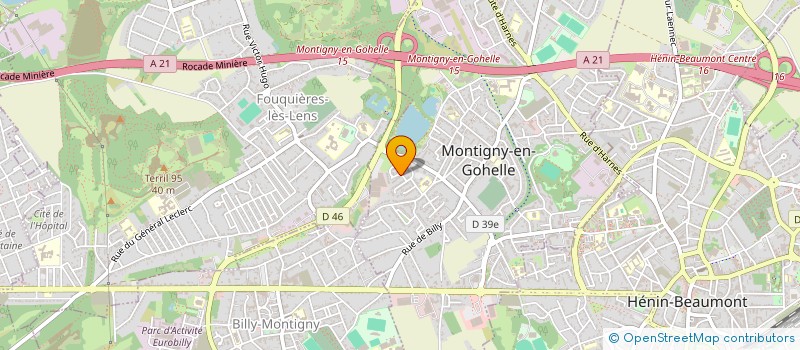 localisation de l'entreprise MONSIEUR MOHAMED GUIMOUAR à MONTIGNY-EN-GOHELLE