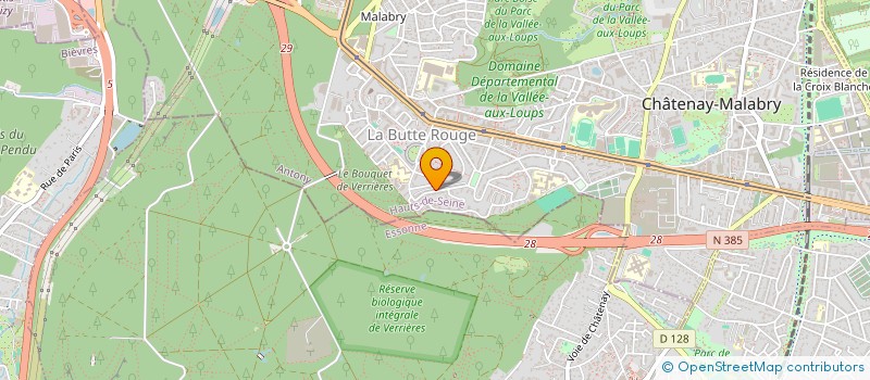 localisation de l'entreprise MONSIEUR MOHAMED HABBAR  CHATENAY-MALABRY