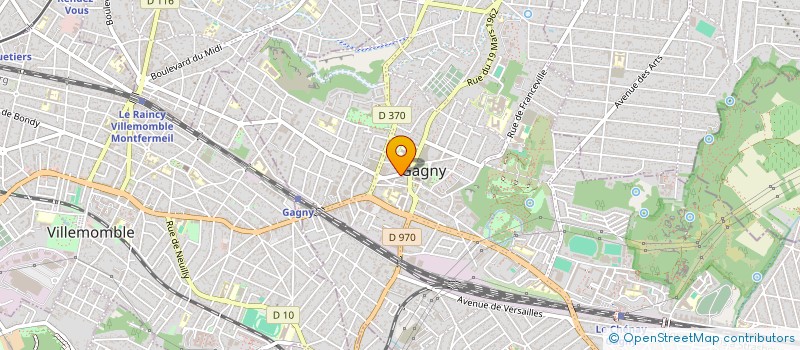 localisation de l'entreprise MONSIEUR MOHAMED HABI  GAGNY