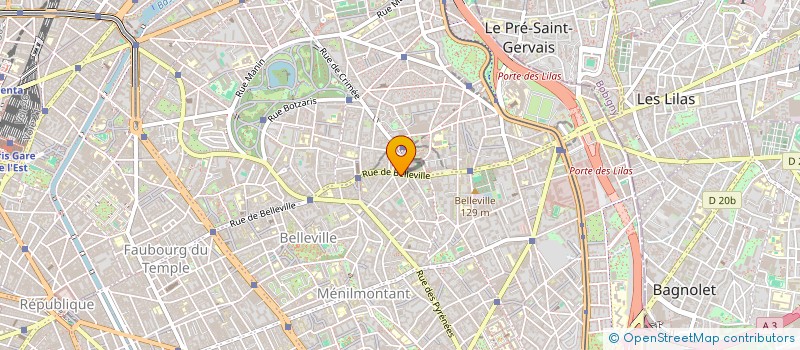 localisation de l'entreprise MONSIEUR MOHAMED HABIBECHE à PARIS