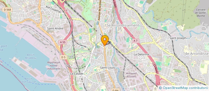 localisation de l'entreprise MONSIEUR MOHAMED HABOUCH  MARSEILLE