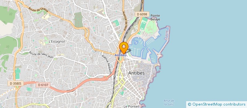 localisation de l'entreprise MONSIEUR MOHAMED HACENE  ANTIBES