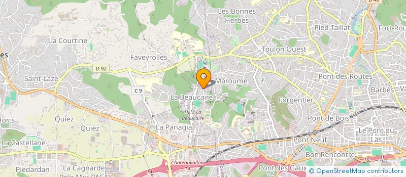 localisation de l'entreprise MONSIEUR MOHAMED HACHANI  OLLIOULES