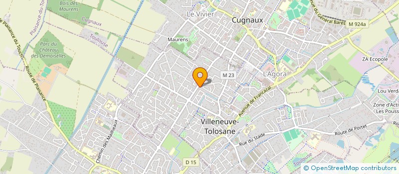 localisation de l'entreprise MONSIEUR MOHAMED HACHCHADI à VILLENEUVE-TOLOSANE