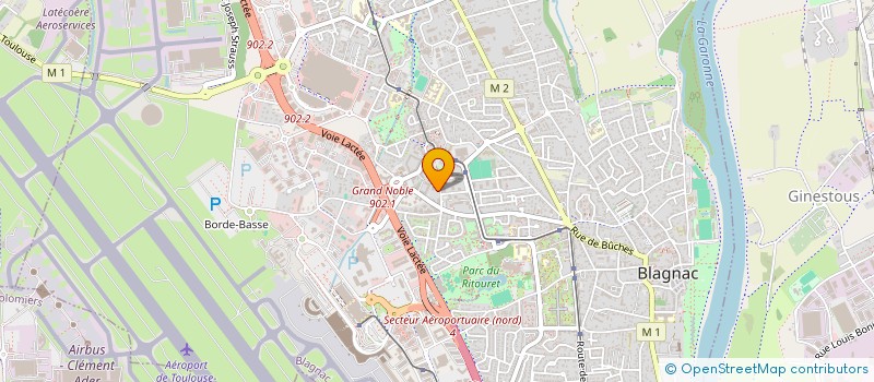 localisation de l'entreprise MONSIEUR MOHAMED HACHEMI à BLAGNAC