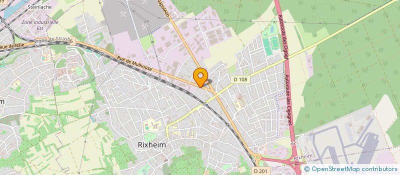 localisation de l'entreprise MONSIEUR MOHAMED HADDAD à RIXHEIM
