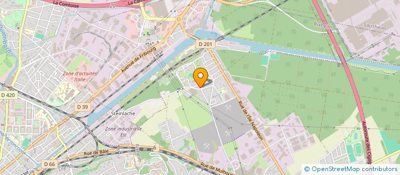 localisation de l'entreprise MONSIEUR MOHAMED HADDAD  RIXHEIM