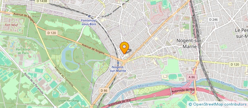 localisation de l'entreprise MONSIEUR MOHAMED HADDAD  NOGENT-SUR-MARNE