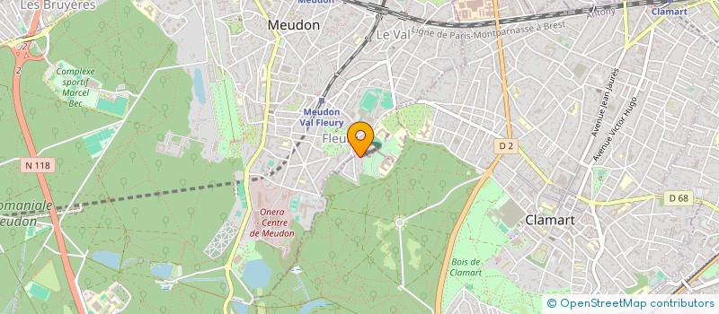 localisation de l'entreprise MONSIEUR MOHAMED HADDAD à MEUDON