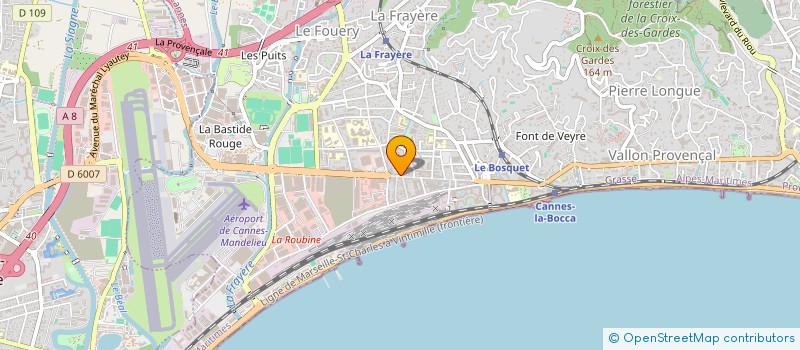 localisation de l'entreprise MONSIEUR MOHAMED HADDANI  CANNES