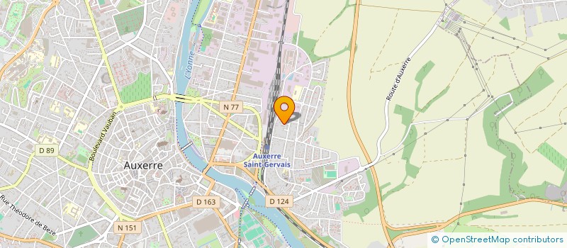 localisation de l'entreprise MONSIEUR MOHAMED HADDAOUI  AUXERRE