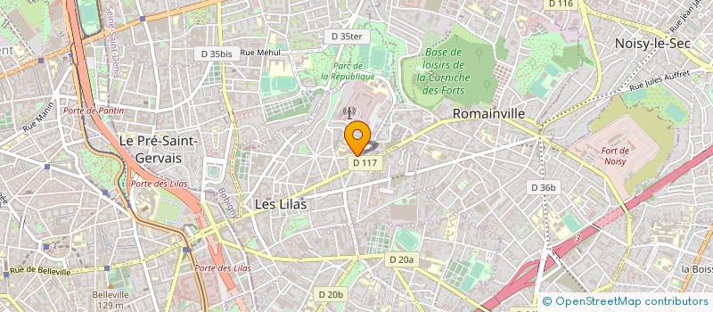 localisation de l'entreprise MONSIEUR MOHAMED HADDAR à LES LILAS