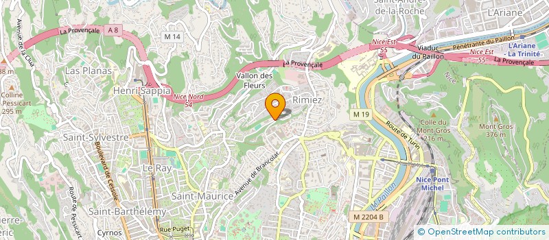localisation de l'entreprise MONSIEUR MOHAMED HADDI à NICE