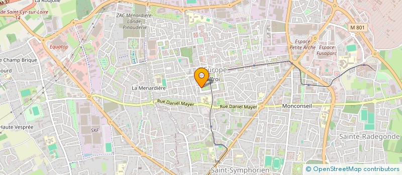 localisation de l'entreprise MONSIEUR MOHAMED HADDI  TOURS