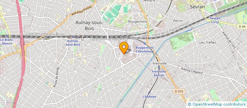 localisation de l'entreprise MONSIEUR MOHAMED HADDIJI à AULNAY-SOUS-BOIS