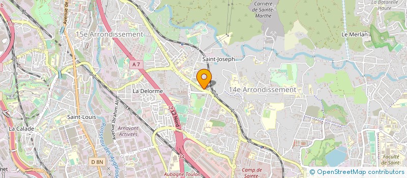 localisation de l'entreprise MONSIEUR MOHAMED HADDJERI à MARSEILLE