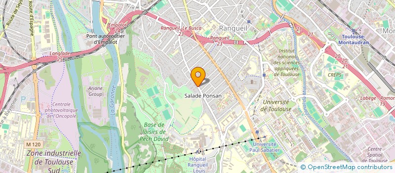 localisation de l'entreprise MONSIEUR MOHAMED HADDOU à TOULOUSE