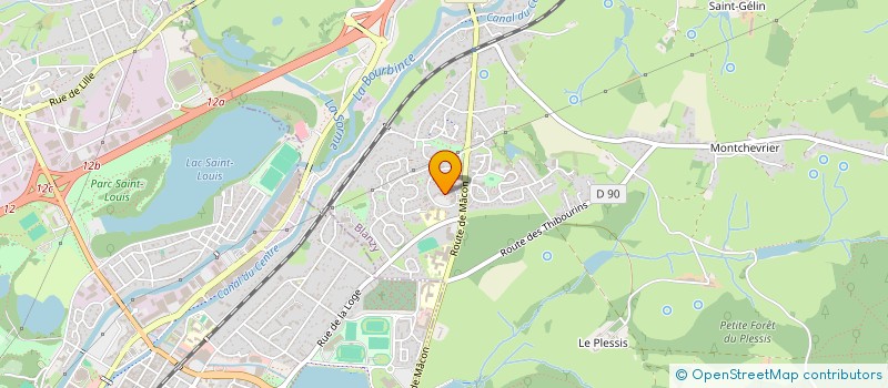 localisation de l'entreprise MONSIEUR MOHAMED HADDOU  BLANZY