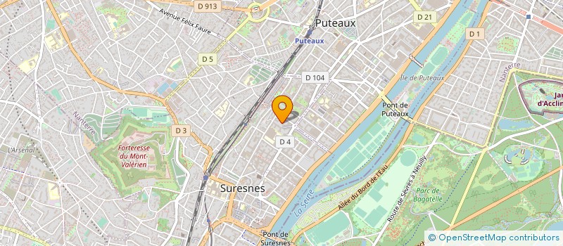 localisation de l'entreprise MONSIEUR MOHAMED HADEF à SURESNES