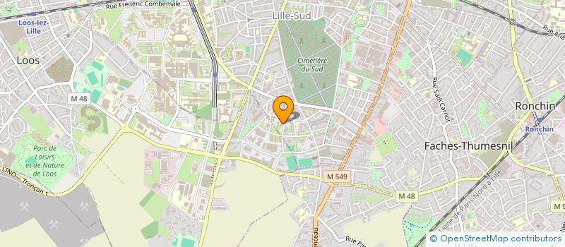 localisation de l'entreprise MONSIEUR MOHAMED HADEF à LILLE
