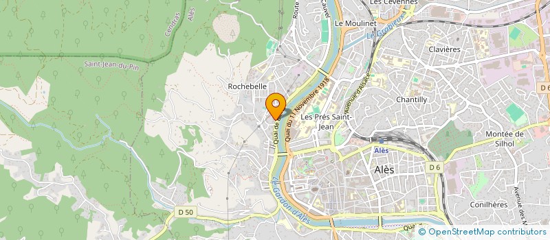 localisation de l'entreprise MONSIEUR MOHAMED HADI  ALES