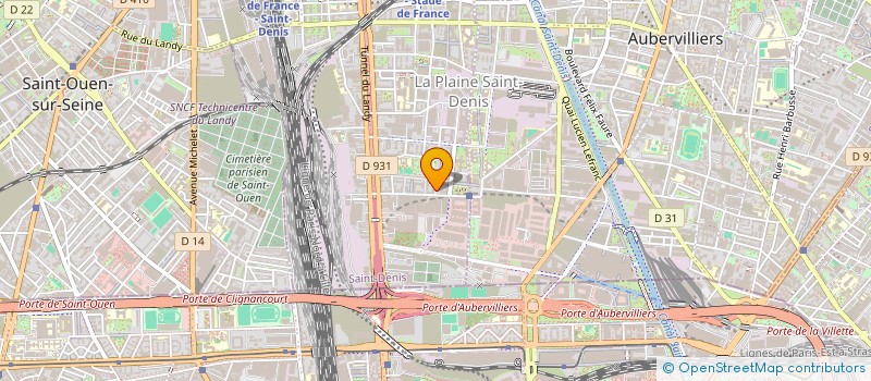 localisation de l'entreprise MONSIEUR MOHAMED HADJ  SAINT-DENIS